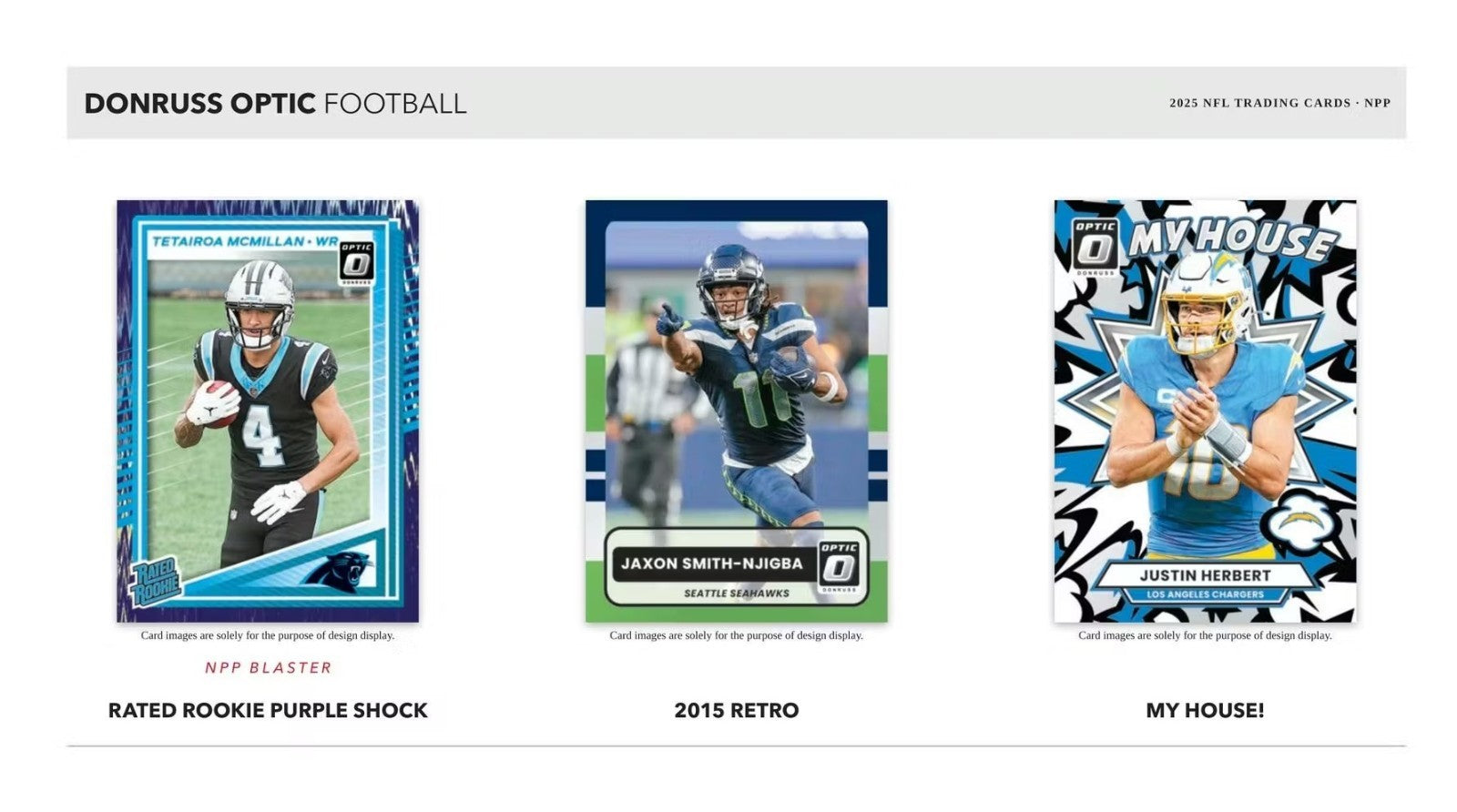 2025 Panini Donruss OPTIC Football Factory Sealed 80 Card Retail Box EXCLUSIVES-6