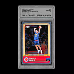 Graded 10 2024 COOPER FLAGG Topps Chrome RC Rookie McDonald’s All American #28-1