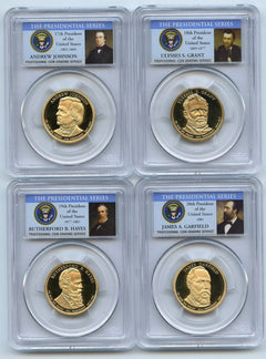 2011 S Presidential Dollar Set PCGS PR69DCAM-1