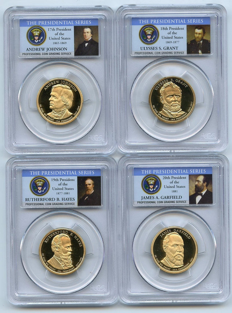 2011 S Presidential Dollar Set PCGS PR69DCAM-1