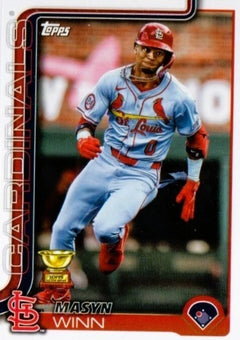 St Louis Cardinals 2025 Topps Factory Sealed Team Set Winn 3 Rookie Cards PLUS-3
