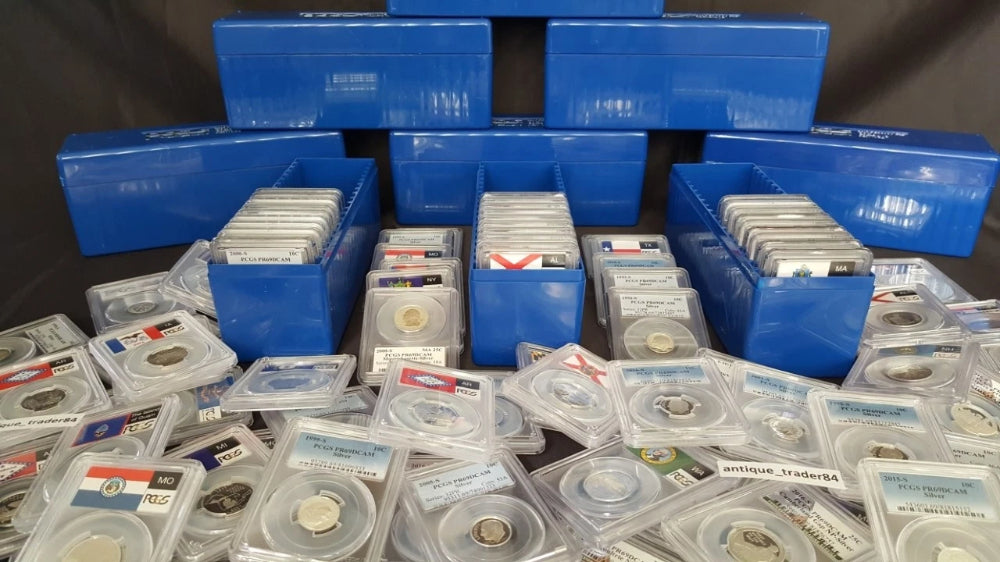 ✯ PCGS 90% SILVER Proof Coins ✯ PR69 Graded SILVER Estate Sale ✯ 1 SLAB LOT ✯-8