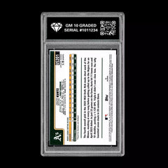 Graded 10 Nick Kurtz #US201 RC Rookie Card 2025 MLB Topps Update Athletics-2