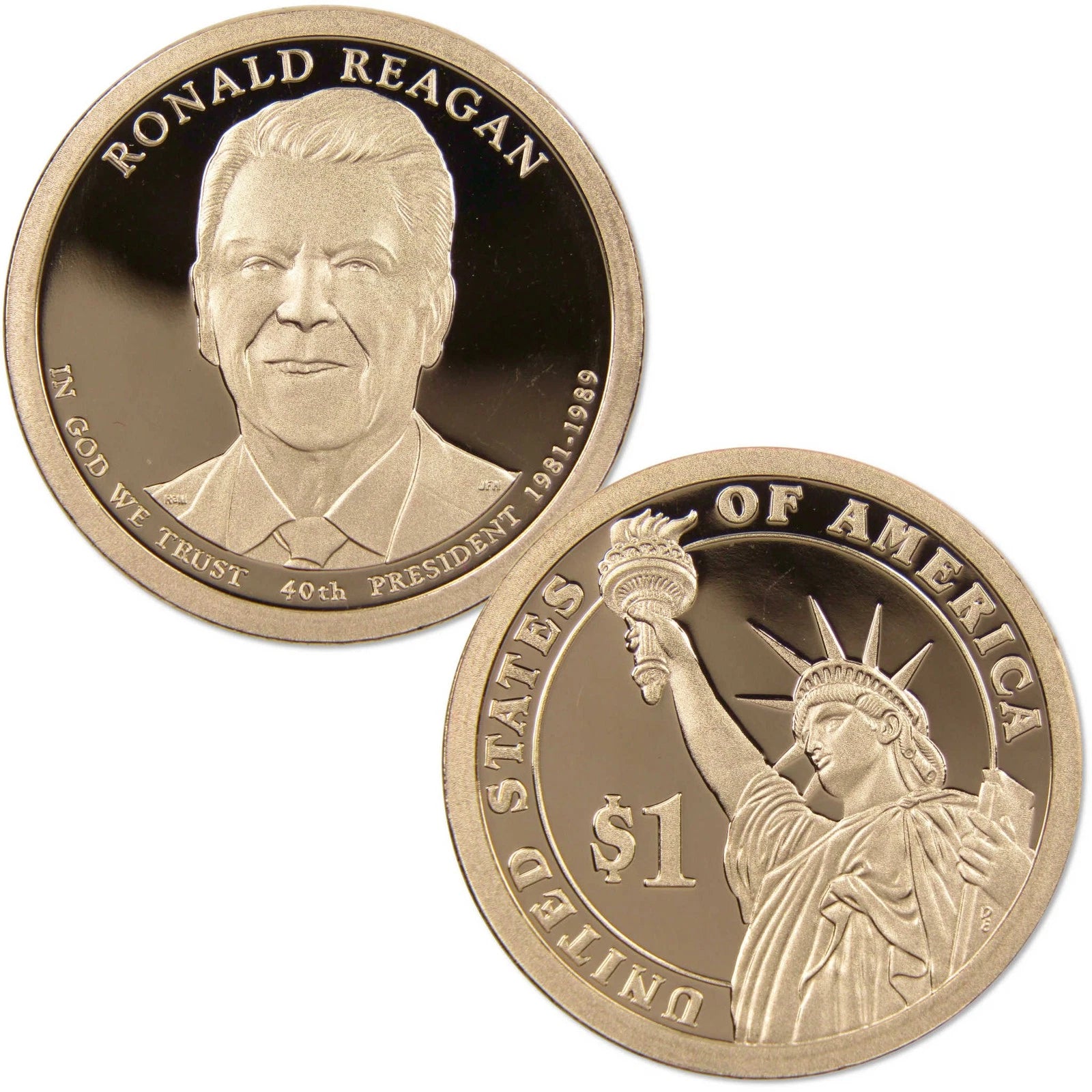 2016 S Presidential Dollar 3 Coin Set Choice Proof $1 US Collectible-5