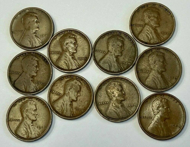 ✯ 1909 年 P VDB 林肯分幣 ✯ 來自遺產收藏的稀有便士 ✯-2