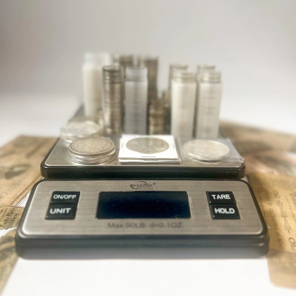 Lote mixto de monedas de plata estadounidenses antiguas (escala de plata estadounidense) | Liquidación-4
