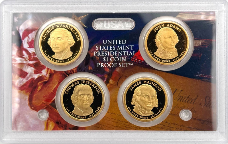 2007-2016 Presidential Dollar 39 Coin S Proof Set wOriginal Mint Lenses (No COA)-10