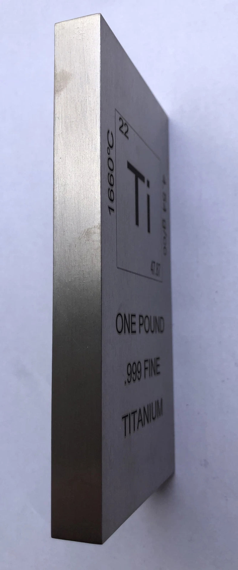 1 (One) Pound Titanium Bullion Bar-4