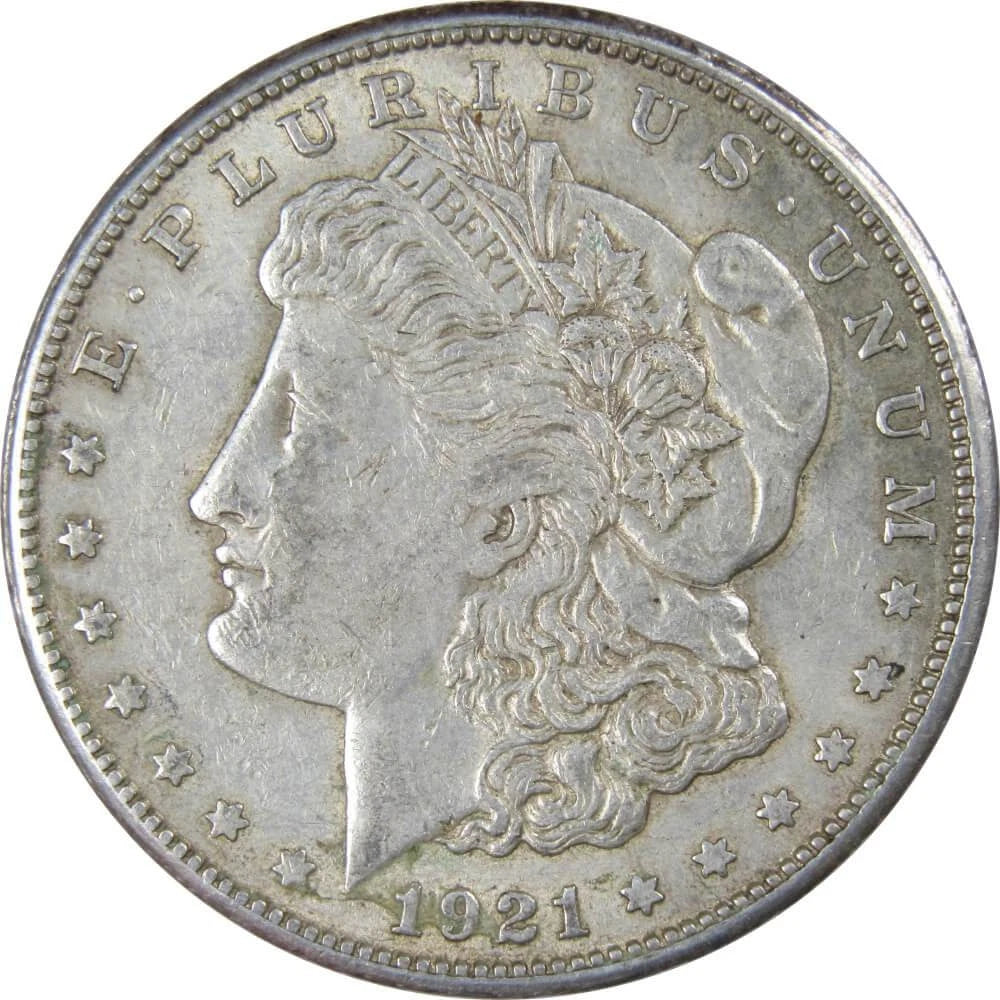 1921 S Morgan Dollar XF EF Extremely Fine 90% Silver $1 US Coin Collectible