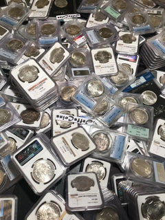 ✯PCGS NGC US Silver Peace Dollars 1921-35 ✯ BU UNC Coins From Graded Estate Lot✯-3