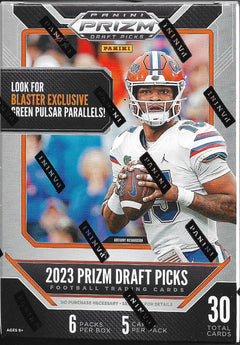 2023 Panini Prizm Draft Picks Football Factory Sealed Blaster Box-1