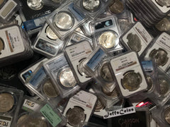 ✯PCGS NGC US Silver Peace Dollars 1921-35 ✯ BU UNC Coins From Graded Estate Lot✯-4