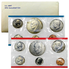 Juego de monedas de la Casa de la Moneda de EE. UU. de 1976-1