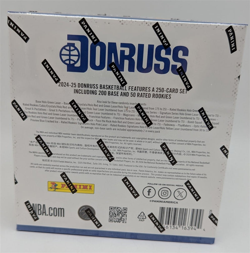 Factory Sealed Mega Box 2024-25 Donruss NBA Basketball Trading Cards-2