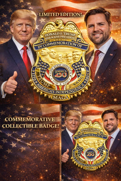 CL-YY Trump Vance Presidential 250th Anniversary 47 Full Size Commemorative with-5