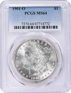 1901-O Morgan Silver Dollar MS64 PCGS-1
