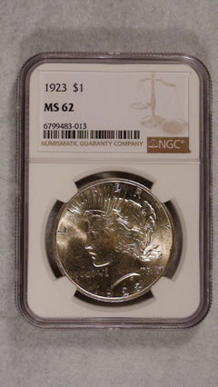 ✯PCGS NGC US Silver Peace Dollars 1921-35 ✯ BU UNC Coins From Graded Estate Lot✯-5