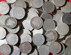 Lote de (3) monedas antiguas de níquel con cabeza de la libertad de EE. UU. de la década de 1900 con fechas * ¡ENVÍO GRATIS!-1