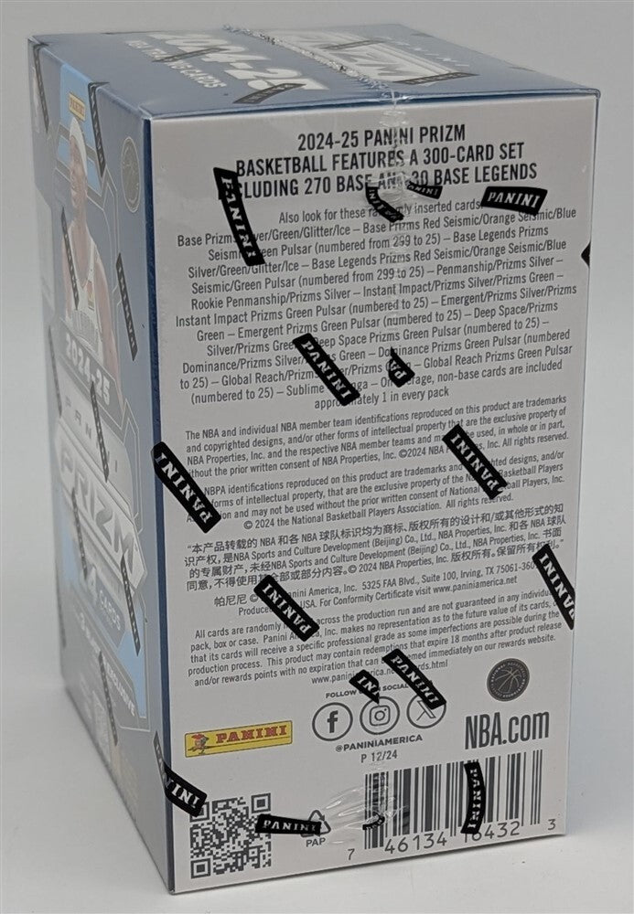 Factory Sealed Blaster Box 2024-25 Panini Prizm NBA Basketball Cards-2