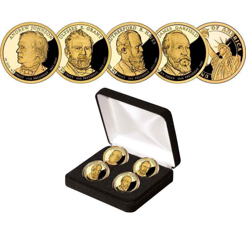 2011 Presidential Proof Dollar Collection with FREE Collectors Gift Box-1