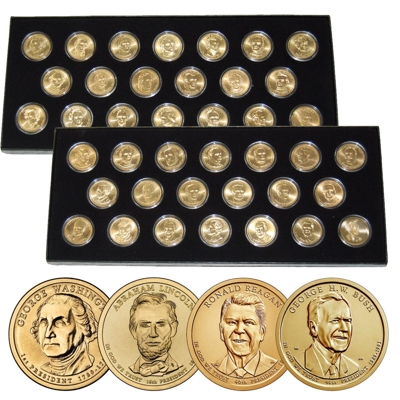 Complete Uncirculated Presidential Dollar Collection (2007-2020)-1