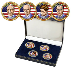 2015 Colorized Presidential Dollar Coin Collection-1