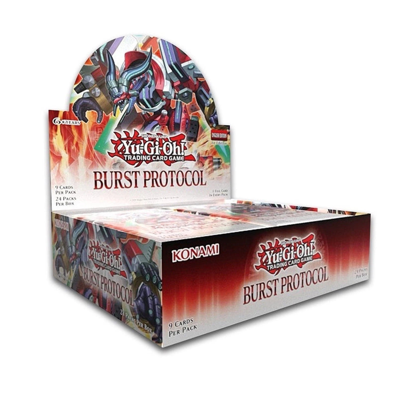 Yu-Gi-Oh! Burst Protocol 1st Edition Booster Box New Factory Sealed English TCG Trading Cards Collectible Hobby Rare Packs Limited Edition-1