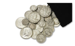 SILVER ESTATE SALE LOT ~ PRE 1965 MIXED 90% US OLD COINS ~90% QUARTER INCLUDED-3