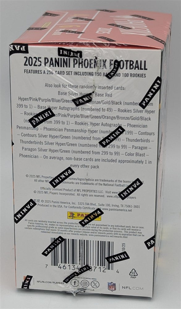 Factory Sealed Blaster Box 2025 Panini Phoenix NFL Football Cards-3