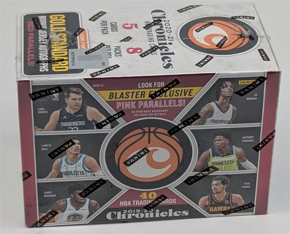 Factory Sealed Blaster Box 2020-2021 Panini Chronicles NBA Basketball Cards-3