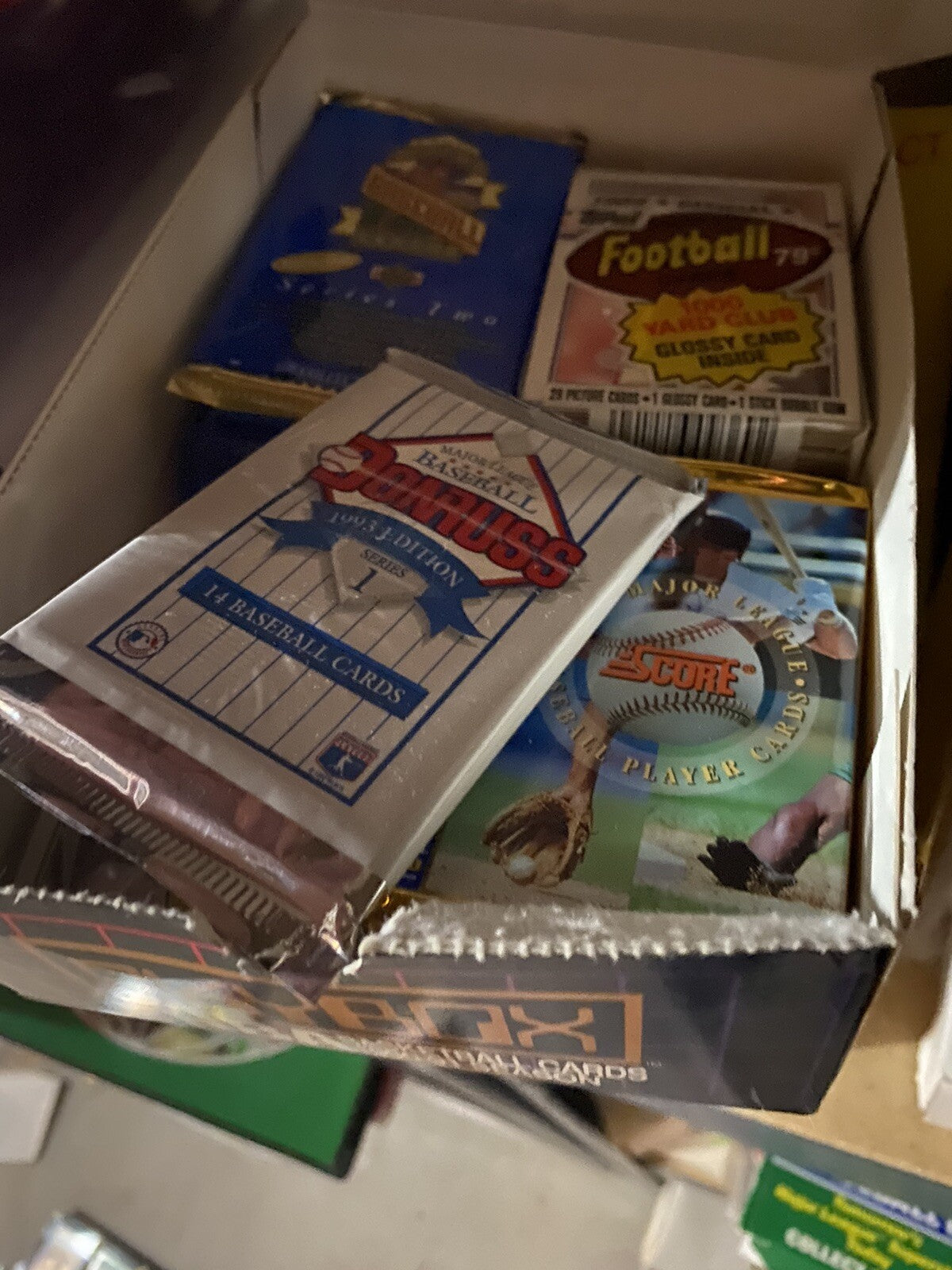 Vintage NHL Hockey Cards Lot 120 Cards – with Unopened Sealed Packs, Old School Player Collection, Wayne Gretzky Era-3