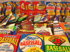 Old Baseball Cards Unopened Packs from Wax Box - Vintage 100 Card Lot Plus BONUS-7