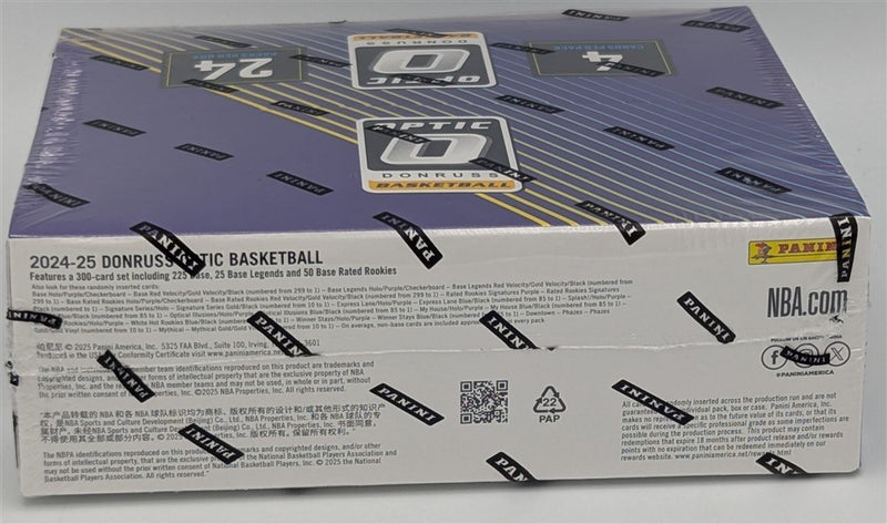 Factory Sealed Retail Box 2024-25 Donruss Optic NBA Basketball Cards-5