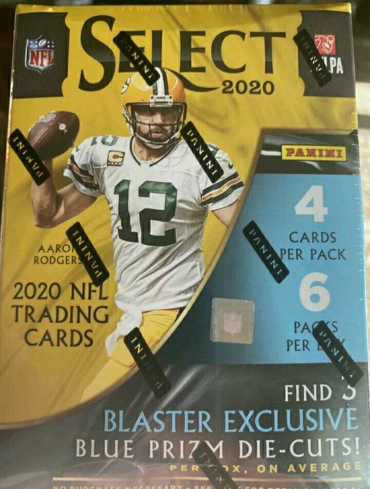 2020 Panini Select Football Factory Sealed Blaster Box-1