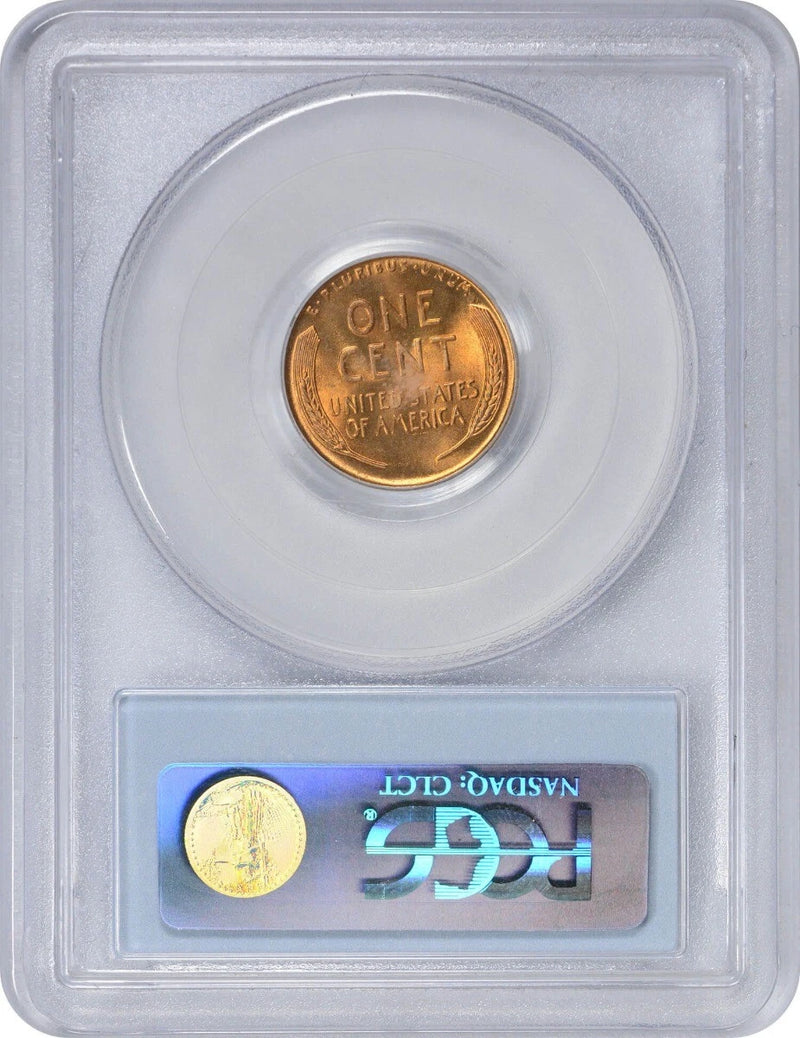 1937-P Lincoln Cent MS66RD PCGS-2
