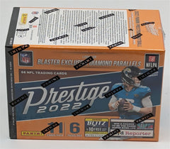 Factory Sealed 6 Pack Blaster Box 2022 Panini Prestige NFL Football Cards-4