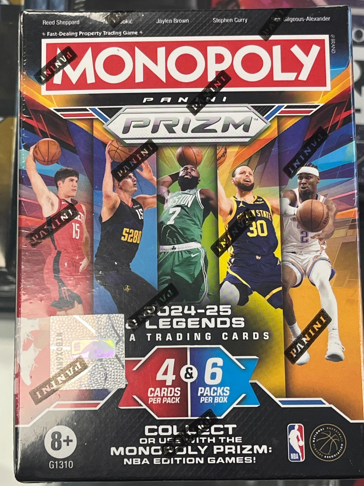 2024-25 Panini Prizm Monopoly NBA Basketball Factory Sealed Blaster Box