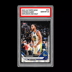 Graded 10 Stephen Curry Card 2025-26 TOPPS NOW #22 Basketball-1