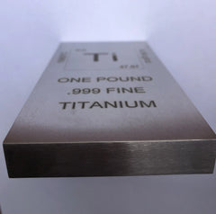 1 (One) Pound Titanium Bullion Bar-6