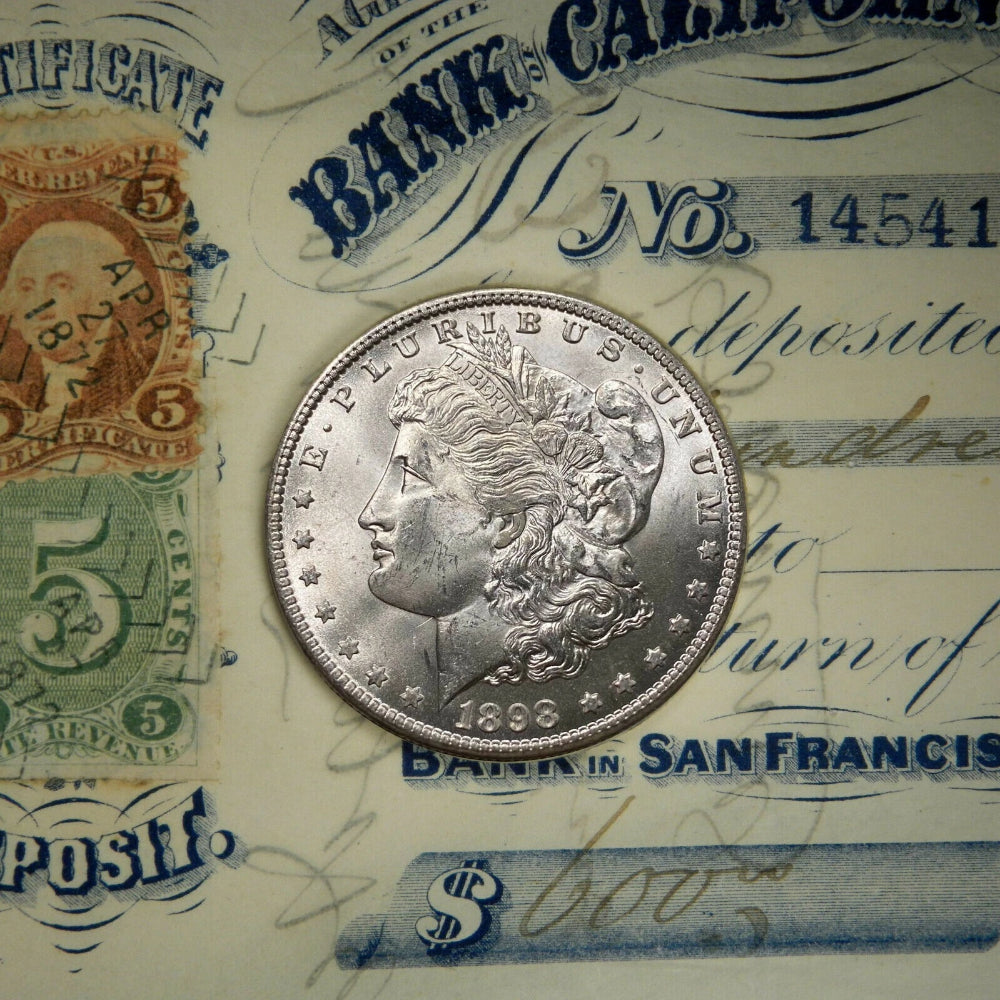(1) 1878-1904 GEM BU Morgan Silver Dollar ~ From OBW Roll ~ Estate Hoard ~-3
