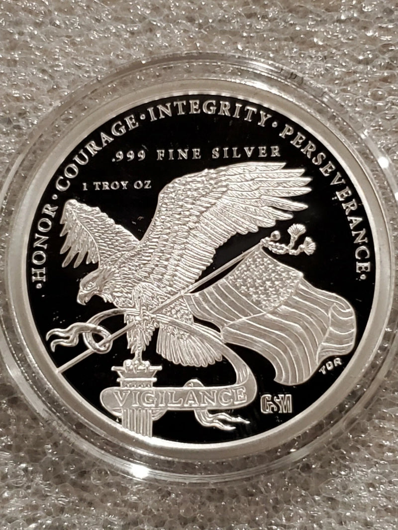Donald Trump 2020 1 oz .999 silver proof coin 45th President commemorative New!-1
