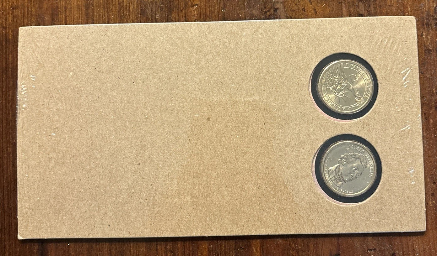 2008 P&D James Monroe Presidential Dollars