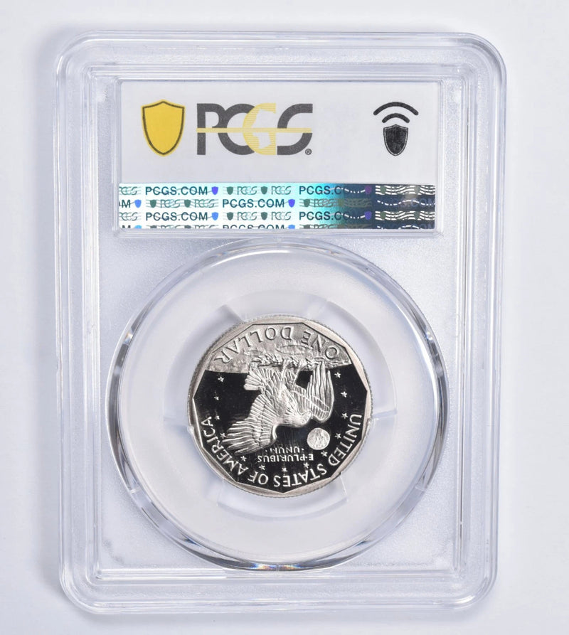 1979-S Susan B Anthony Dollar Tipo 1 PR70 DCAM PCGS Azul Lbl-1