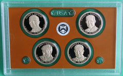 2015 PROOF Presidential $1 Coin Set 4 Golden Dollars COIN ONLY No Box-1