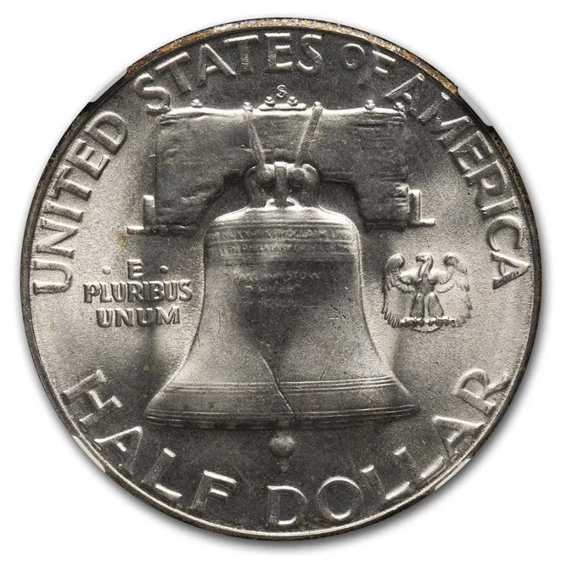 1954-S Franklin Half Dollar MS-65 NGC (FBL)-1