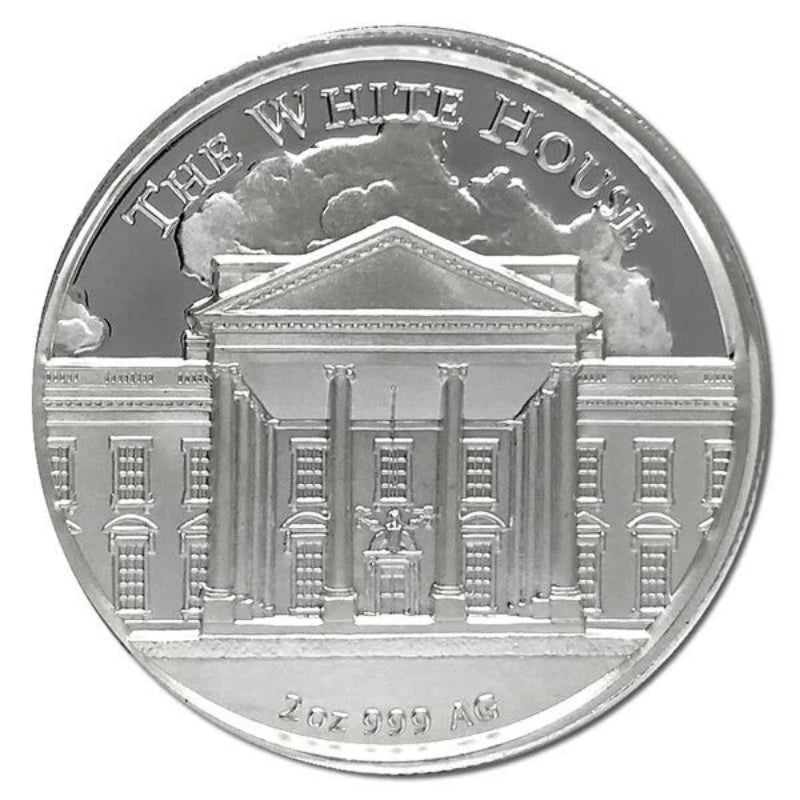 President Trump - 2 Oz Ultra High Relief Pure Silver Round-1