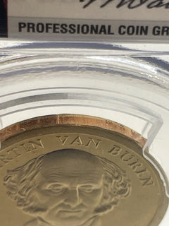 2008-S Martin Van Buren One Dollar PCGS- PR 69 D CAM.-1