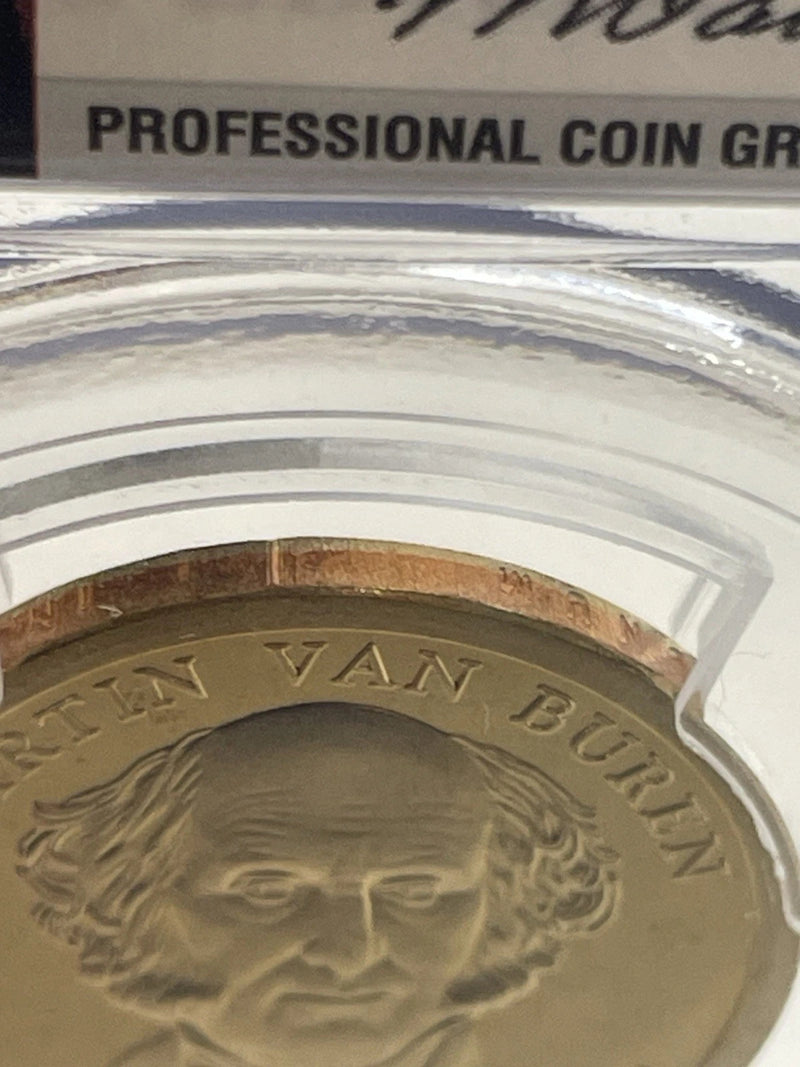 2008-S Martin Van Buren One Dollar PCGS- PR 69 D CAM.-1