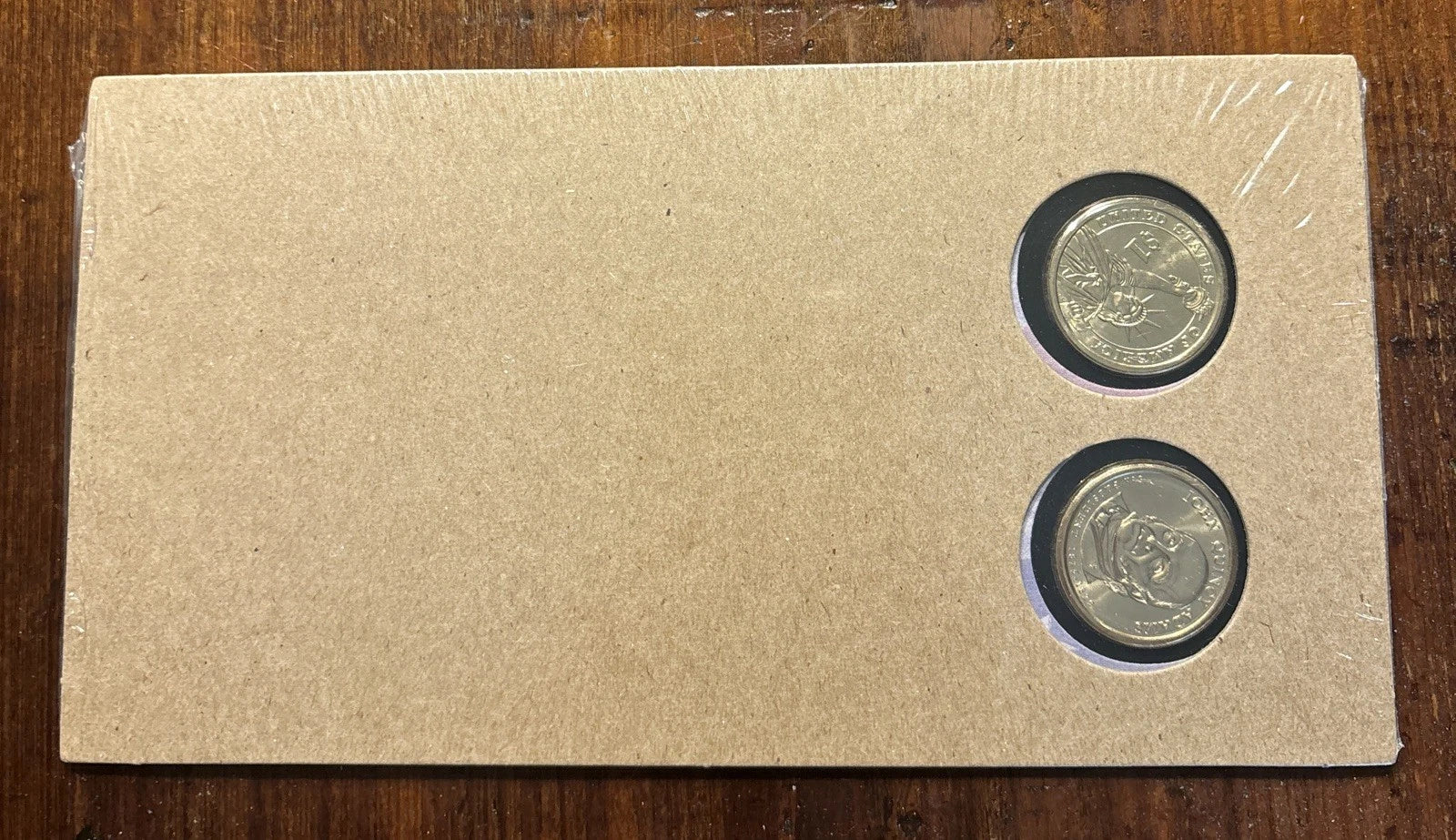 2008 P&D John Quincy Adams Presidential Dollars