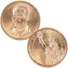 2016 PDS Presidential Dollar 9 Coin Set BU Uncirculated & Choice Proof $1-1